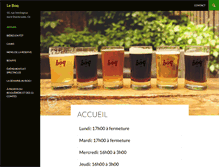 Tablet Screenshot of boquebiere.com